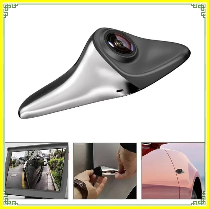 1080P Car Rear View Camera Blind Spot Auxiliary Reversing Backup Side Camera CVBS/AHD Shark Fin IP68 Waterproof Rotatable Lens