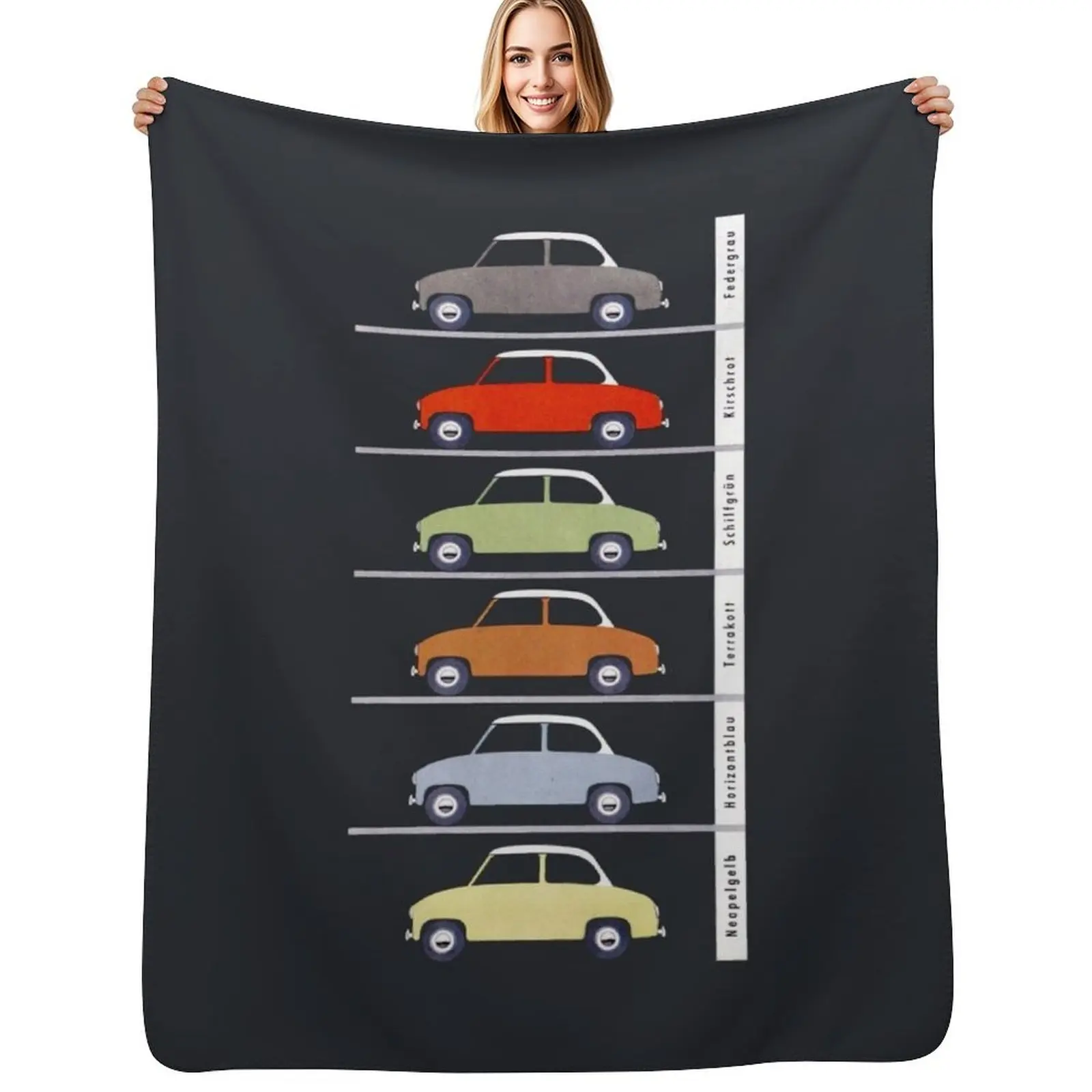 

GLAS GOGGOMOBIL Throw Blanket Plush Weighted Luxury halloween Blankets