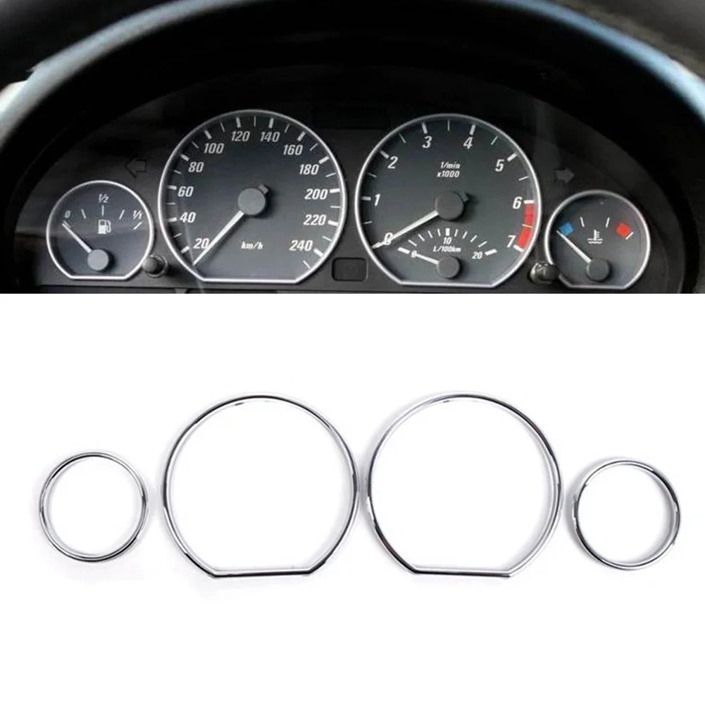 For Complete Interior Upgrade As The Picture Show Speedometer Ring ABS Plastic Construction Wear Resistant Material