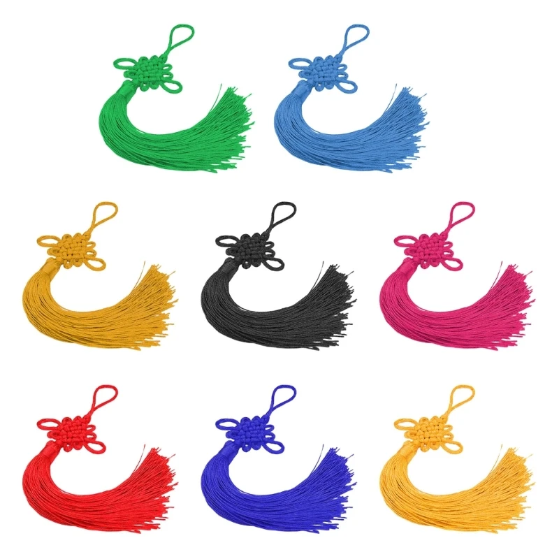 Chinese Knot Tassels Chinese New Year Decoration Festival Knot Pendant Ornament for Spring Festival Home Decoration Y5GA