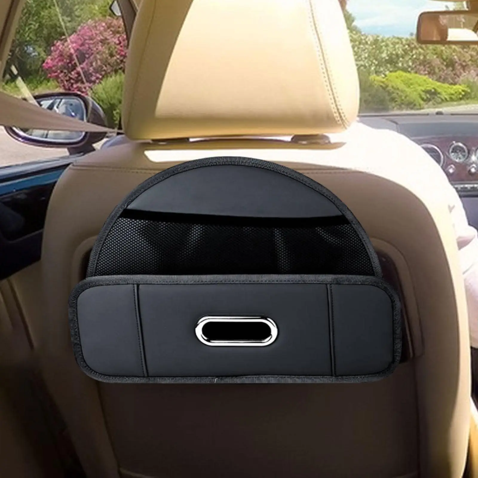 Car Back Seat Organizer Stylish Easy Installation Convenient Keep Tidy Travel Accessories for Automobile Accessories premium