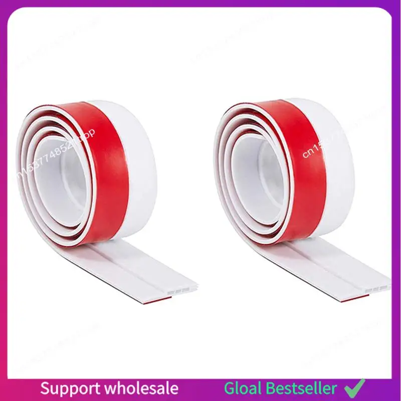A38M 2Piece Door Draft Excluder Strip Self Adhesive Soundproof Door Seal Weather Proof Door Seal Strip For Doors