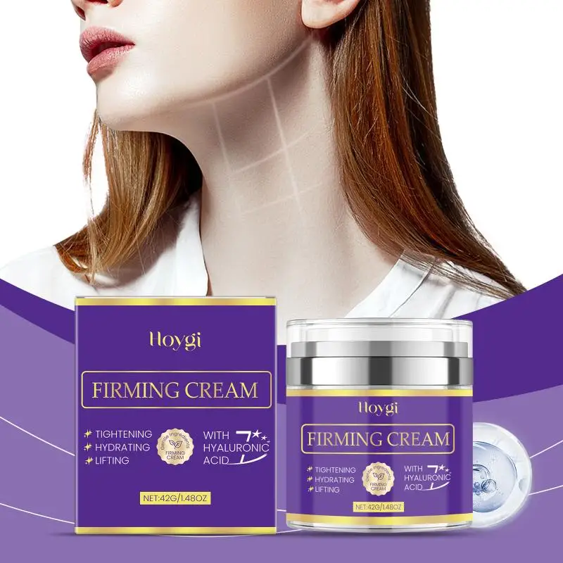 Neck Firming Cream Hydrating Moisturize Neck Skin Tightening Nourish Smooth Care Lifting Neck Treatment for Wrinkles.