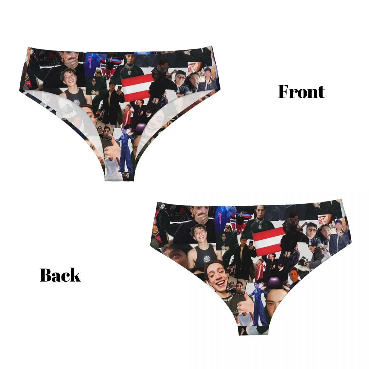 Benutzerdefinierte Kyle Alessandro Höschen Slips Damen Komfort Slips Unterwäsche Atmungsaktive weibliche Unterhose