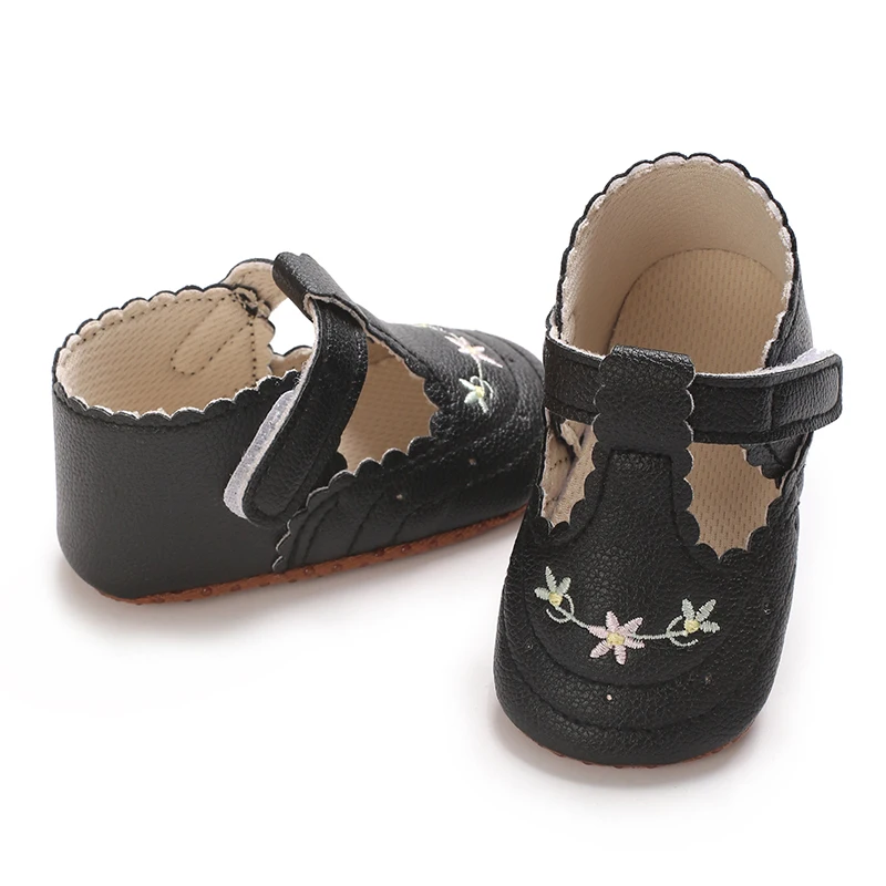 0-18M Baby Mädchen Prinzessin Schuhe Niedlich Gedruckt Weichen Stoff Unten Anti-rutsch Frühling und Herbst Prinzessin Schuhe erste Schritt Schuhe – Detail 14
