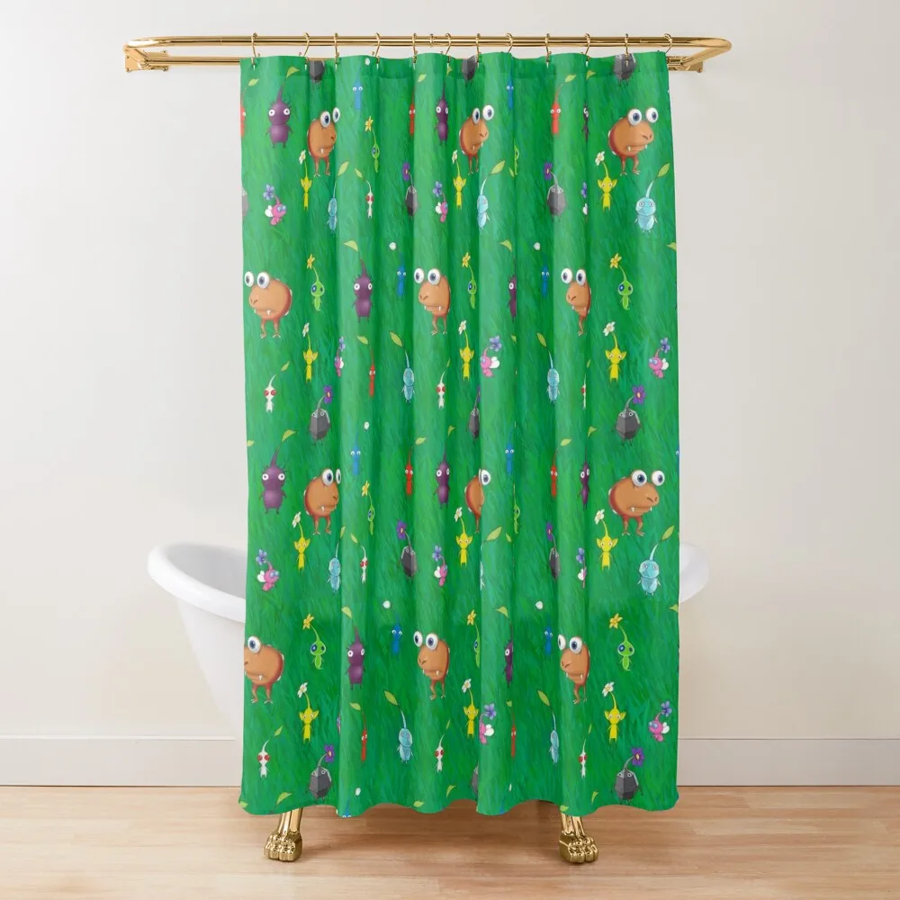 

Pikmin Field Shower Curtain For Shower Bathroom Shower For Bathrooms Elegant Bathroom Curtain