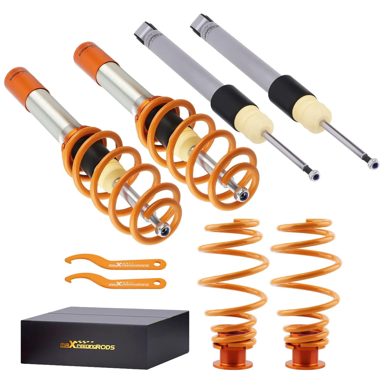 MaXpeedingrods Coilover Struts For VW Golf MK5 2006-2009 GTI 2003-2008 Coilovers Lowering Suspension Shocks Struts