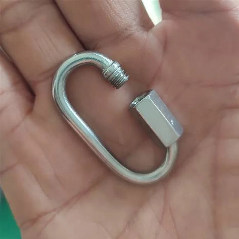 

Быстрое соединение 4 мм, D-Link, сверхмощное быстрое соединение из нержавеющей стали для гамаков, кемпинга и уличного оборудования (30 шт.)