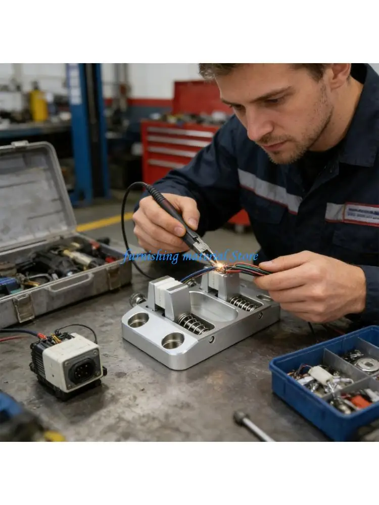 Y5GD Accurate Welding Fixture For Circuit Boards And cables produced Of Heat Resistant Material With Adjustable Grip