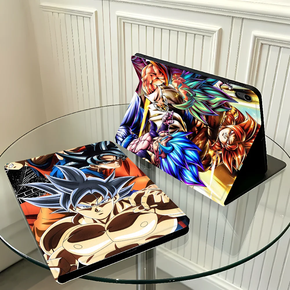 Japan D-Dragon B-Balls With Pencil Holder Case for Apple iPad 10th 7/8/9th Air 11 13 M4 M3 M2 A16 2026 Pro11 13 Air 4/5/6th