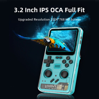 RGB20PRO Retro Pocket Handheld Gaming Console 3.2-inch IPS Screen Built-in WiFi 2.4G + Bluetooth Linux System Children's Gifts