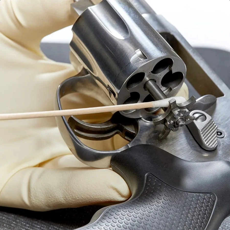 200 Uds. Hisopos de algodón Extra largos de 6 pulgadas con mangos de madera hisopos de algodón de tallo largo herramienta aplicadora con punta para maquillaje de ojos