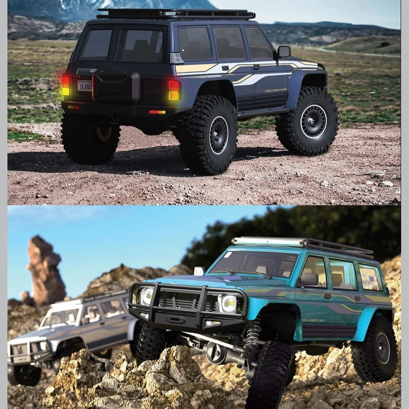 รถบังคับวิทยุ YK4107 pro ขนาด 1/10 ขับเคลื่อน 4 ล้อ แบบมีแปรงถ่าน สำหรับการจำลองการขับขี่ออฟโรด พร้อมระบบล็อคเฟืองท้าย สำหรับเด็กผู้ชาย