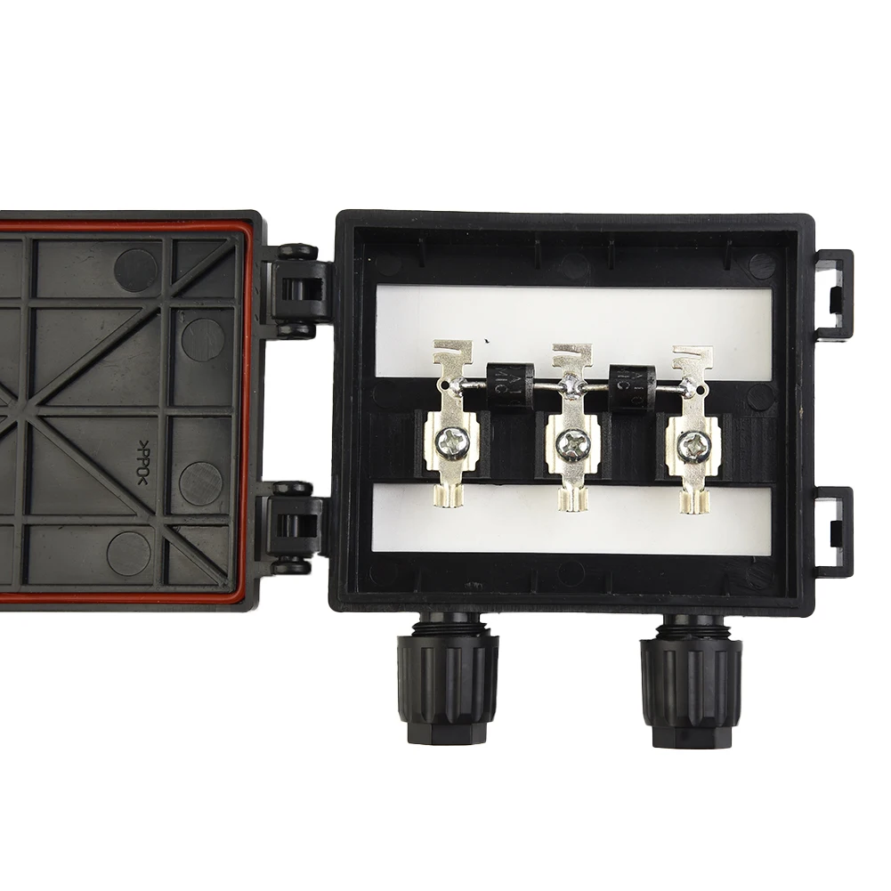 Kabelst ecker Kit ppo 50w-120w elektrisches Test werkzeug Anschluss dose PV-Modul Box Anschluss dose PV-Panel schwarz