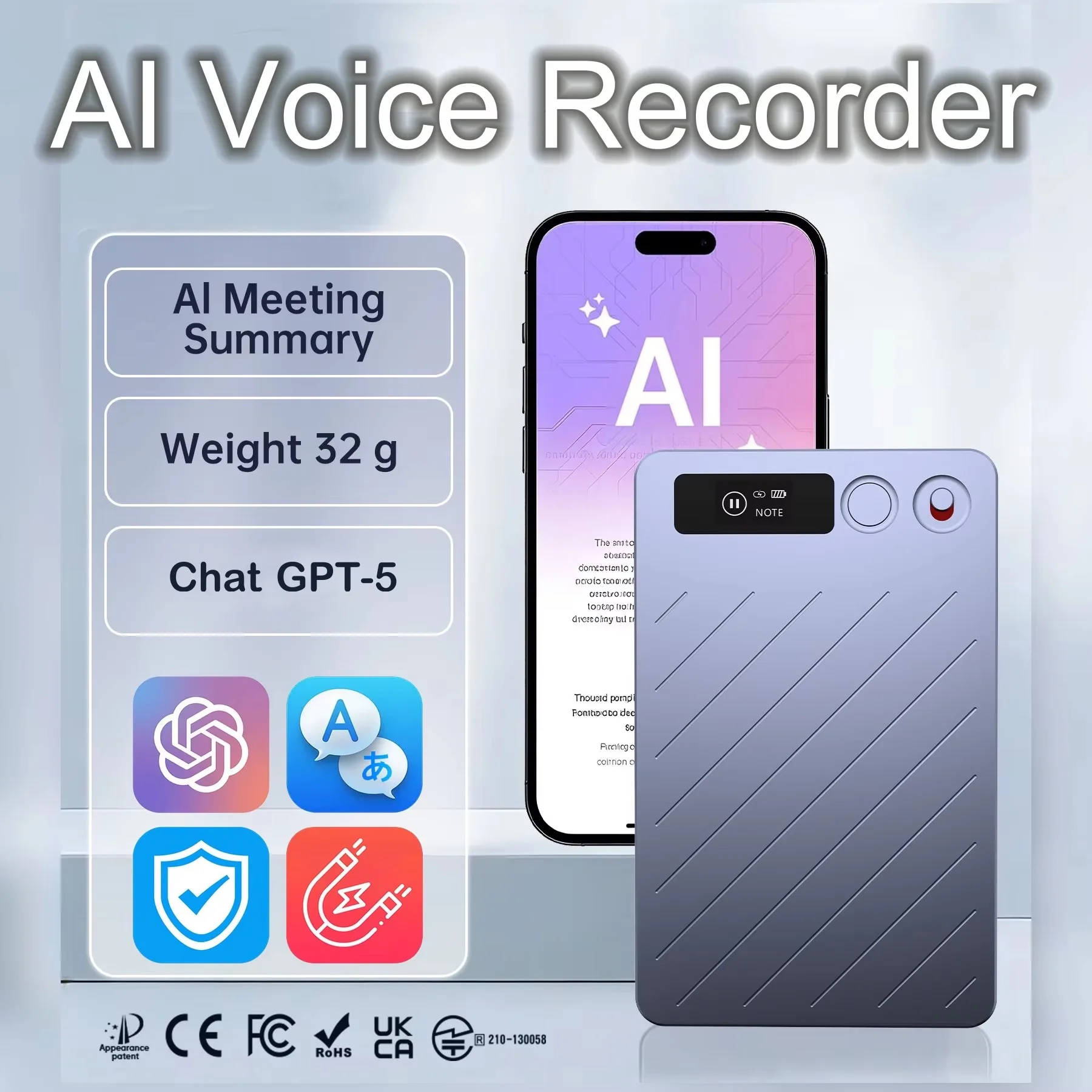 assistente-intelligente-per-ufficio-chat-gpt5-registratore-vocale-ai-traduzione-in-152-lingue-controllo-app-trascrizione-memoria-64gb-lunga-autonomia