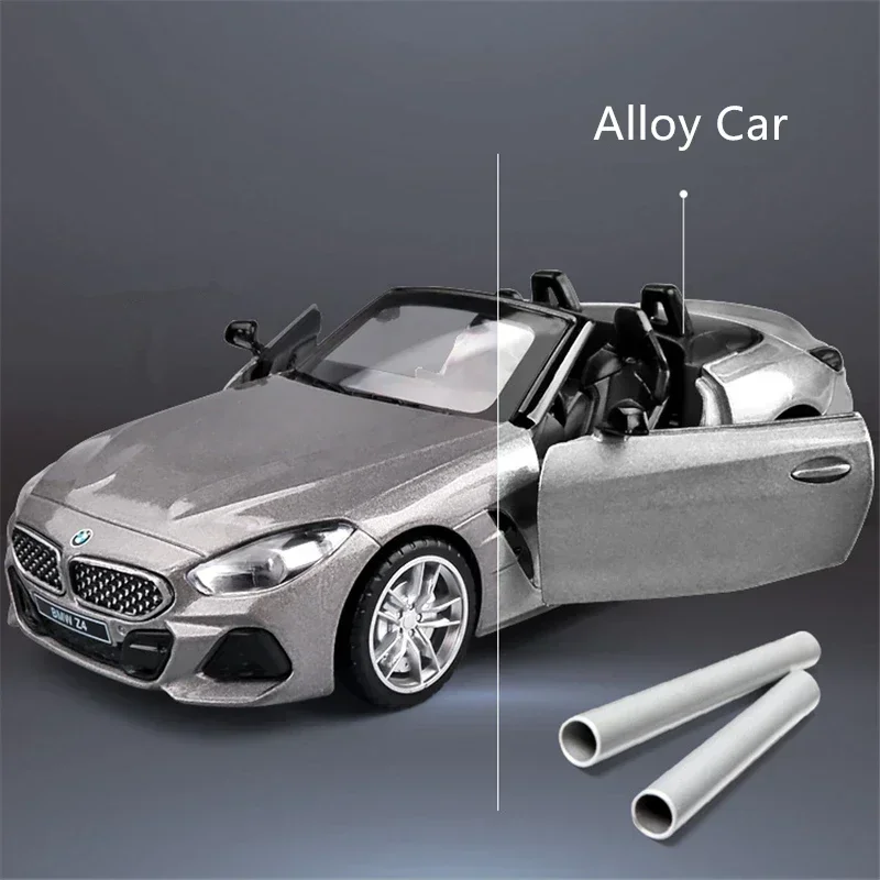 1:32 BMW-Z4 M40i Convertible Coupe Alloy Sports Car Model Diecasts Metal Toy Vehicles Car Model Simulation Collection Gift