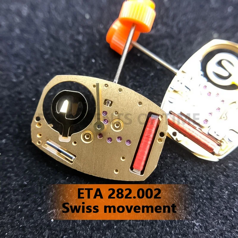 Replacement 282.002 Watch Movement for ETA 282.001 2 Hands Quartz Movements Repair Tool Watches Accessories Without Battery