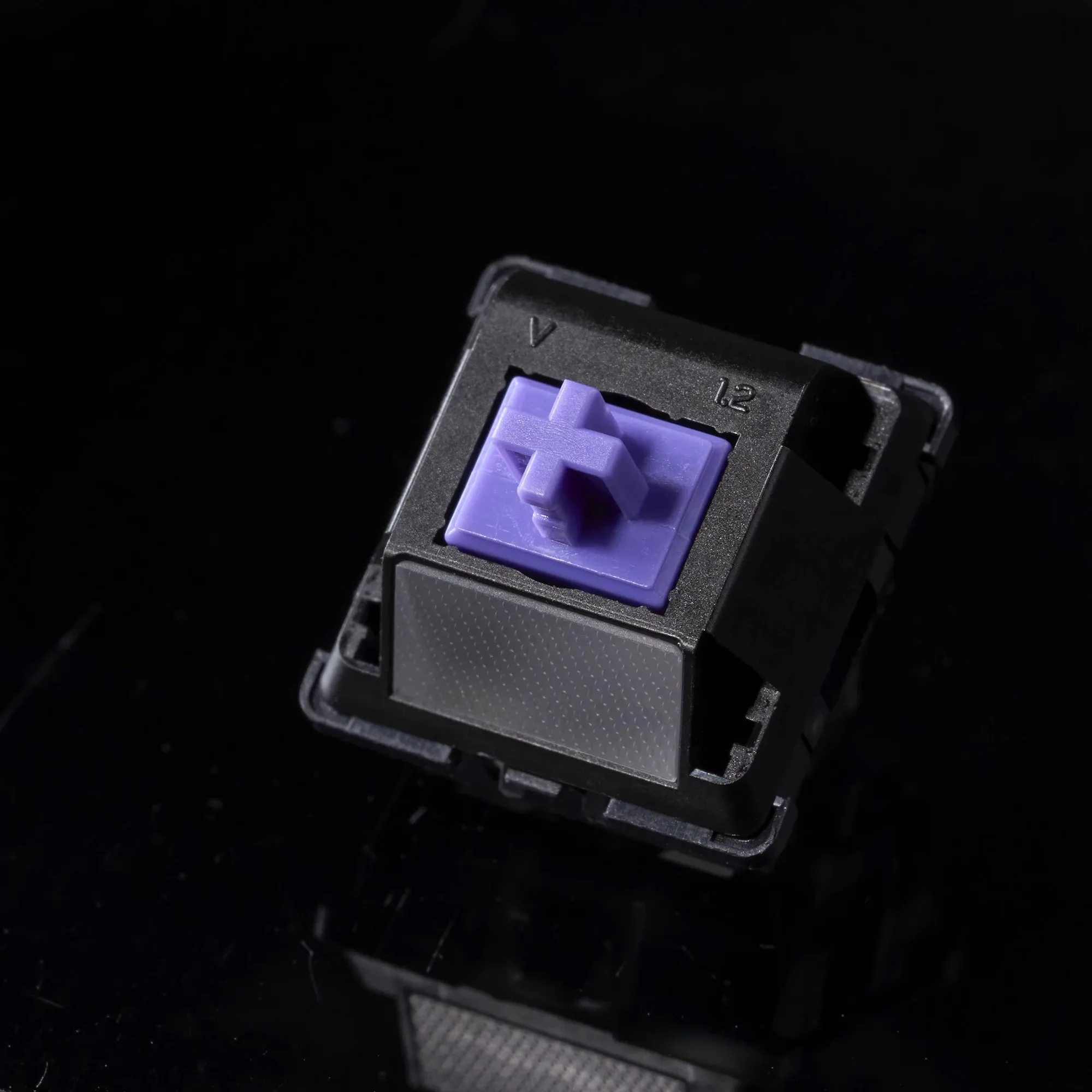 Vertex V1.2 Factory Lubed 5Pin Switch JWICK Mechanical Keyboard DIY Linear Switch 18mm Single Stage Spring Switch Light Guide