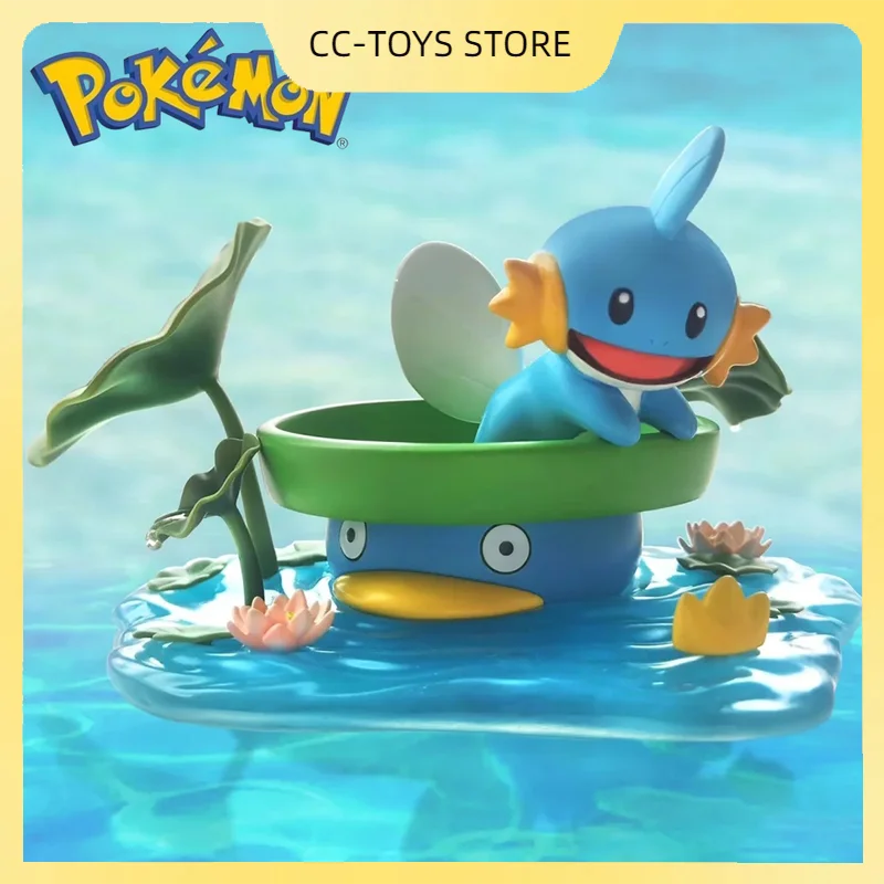 

Pokemon Anime Figure 258 Mudkip Action Figure Figurine Collectible Model Pokemon Mudkip Cartoon Decor Toys Kawaii Birthday Gift