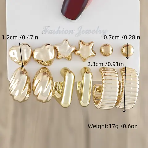 10 best sales c-formade örhängen - №4