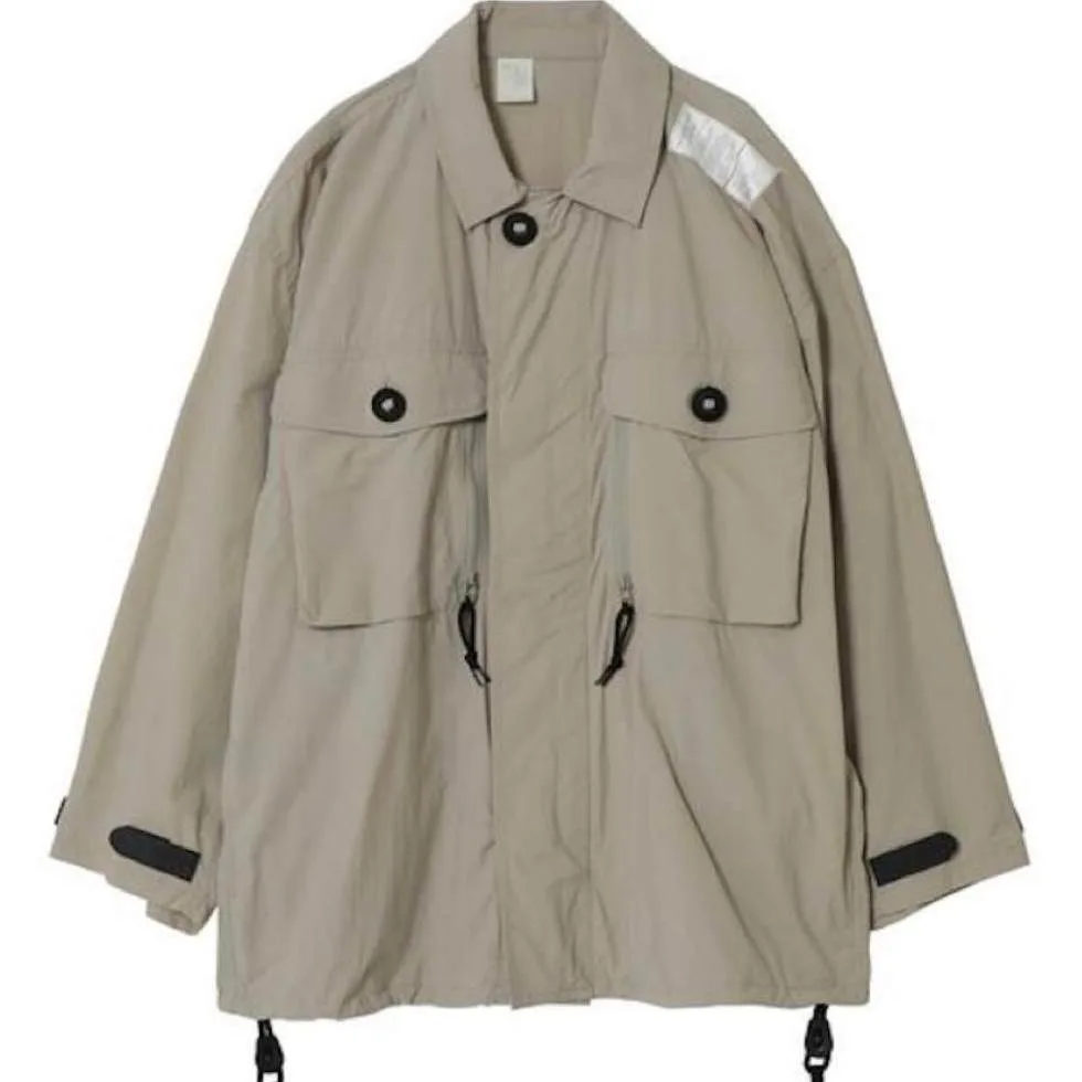 

New Arrival N.H00LYW00D Nylon Loose Casual Men's Jacket Japanese Style Coat