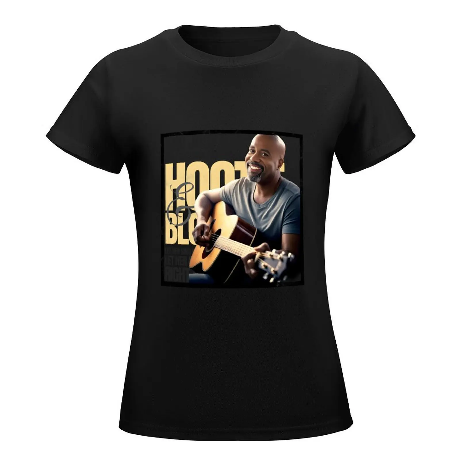 Hootie und der Blowfish 2023 Tour-Live-Konzertband T-Shirt Hippie Kleidung weibliche Kleidung T-Shirts für Frauen