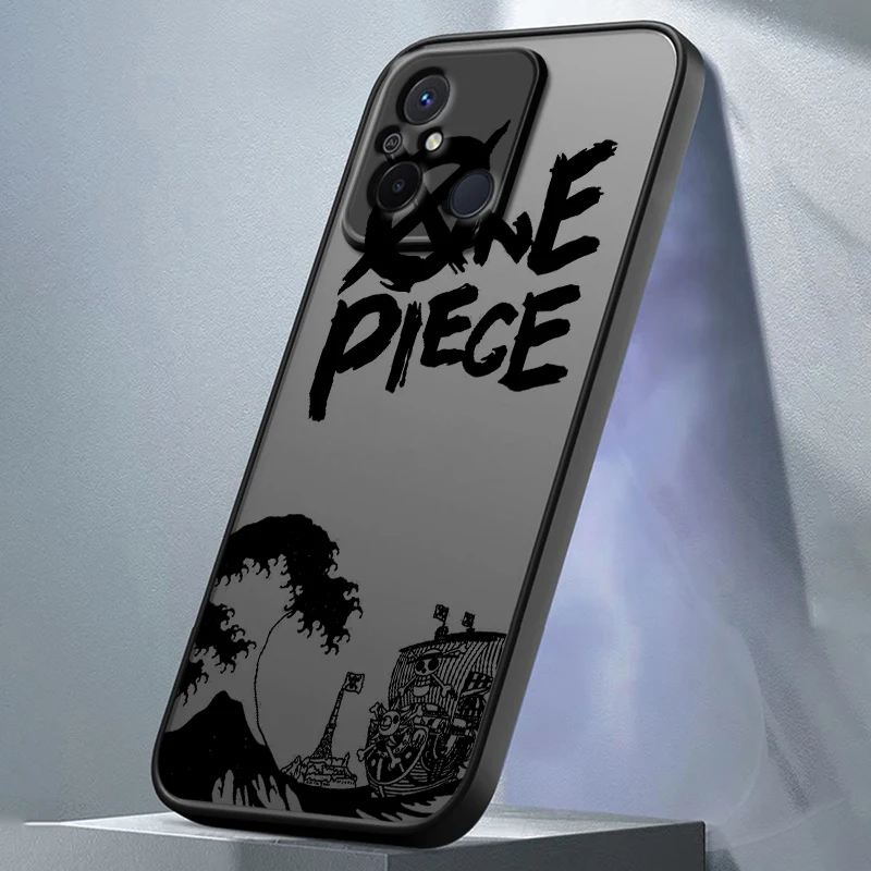 One Pieces Anime For POCO X5 X4 X3 NFC X2 M5S M4 M3 M2 C55 C51 C40 C31 F5 F4 GT Pro Frosted Translucent Phone Case