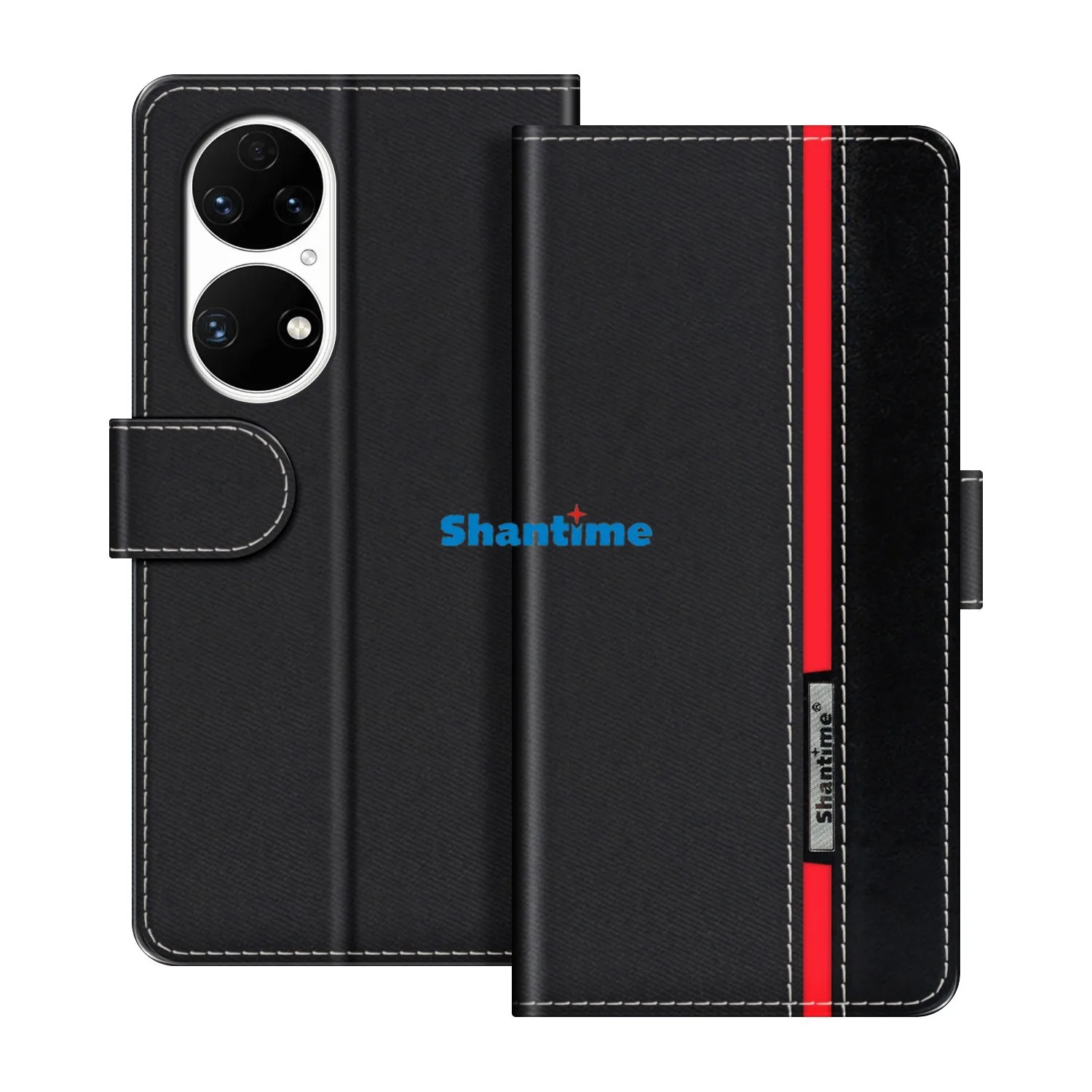 Compatible con TD Tech P50 funda protectora libro cartera funda para teléfono móvil funda plegable soporte funda para teléfono móvil