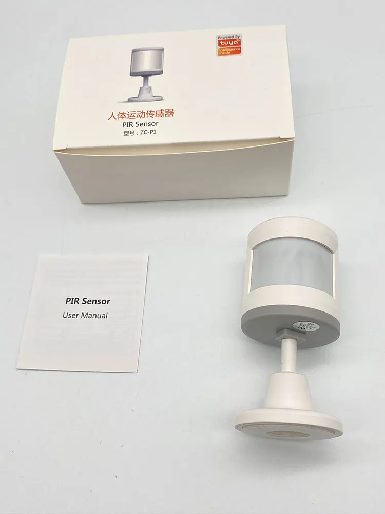 Tuya Zigbee Mini Sensores PIR Motion Sensor Wall Stand Bracket Nice Shape Zigbee Detector Work With Google Home Home Assistant