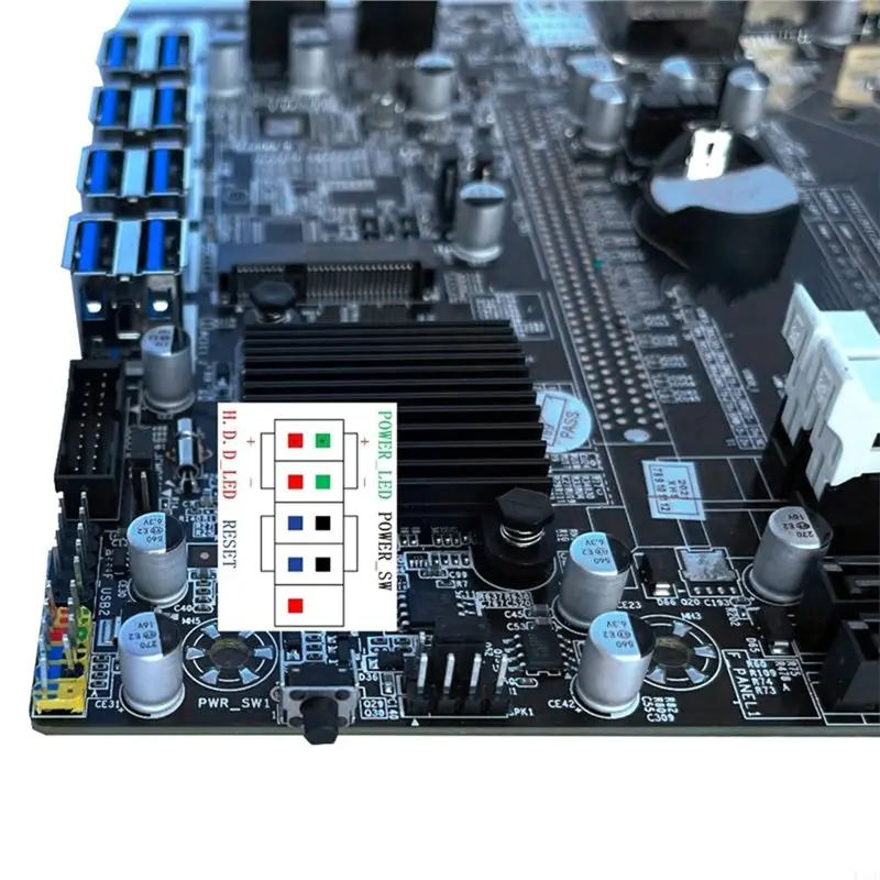 For LGA 1155 GPU Mainboard BTC CPU Miner Motherboard B75 Motherboard