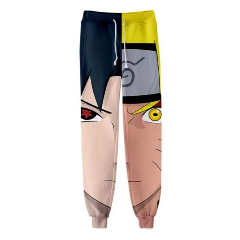 

Anime Naruto Casual Sweatpants Fleece Sports Pants Unisex Fashion Loose Trousers Streetwear Autumn Winter Jogging Fitness Pants