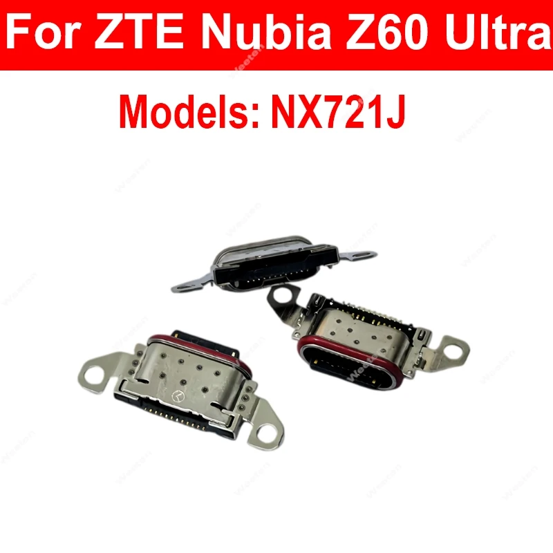 For ZTE Nubia Z60 Ultra NX721J USB Charger Jack Port Tpye C USB Charging Dock Connector Replacement Parts