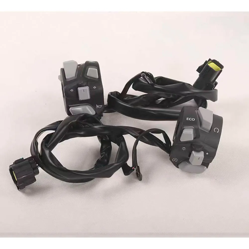 For ZONTES GK350 350GK left and right handle switch horn ignition switch headlight switch super light double flashing switch