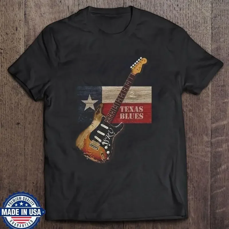 Texas Flood Stevie Ray Vaughan Blue T Shirt Full Size S 5Xl Aa1703