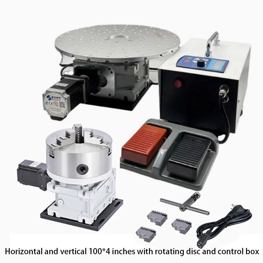 CNC automatic speed control welding rotary table multi station turntable positioner argon arc welding laser handheld welding