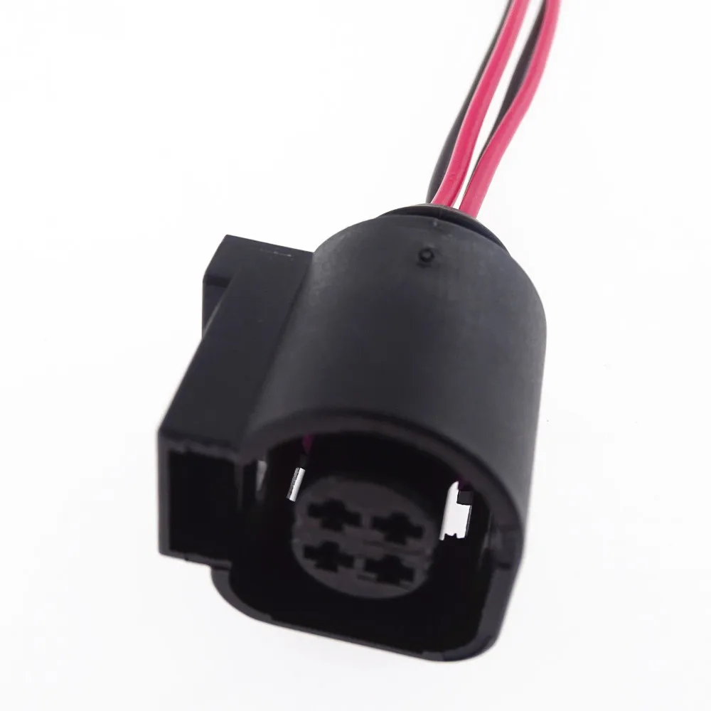 4 Pin 4B0973712 Water Temperature Sensor Connector Plug Housing Socket For VW Passat B5 Jetta MK6 Golf MK4 Bora Audi A3 A4 A6 Q5