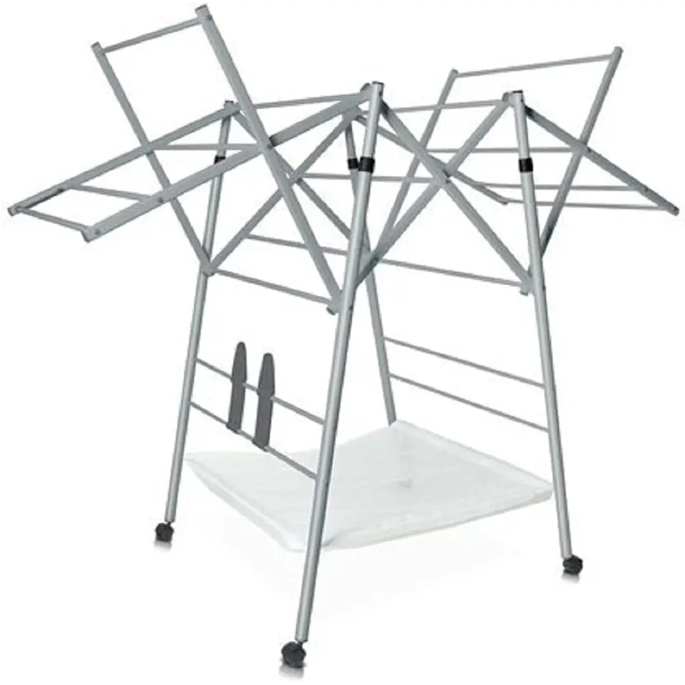 

11m Expandable Clothes Airer with Boot Holder for Ample Drying Space