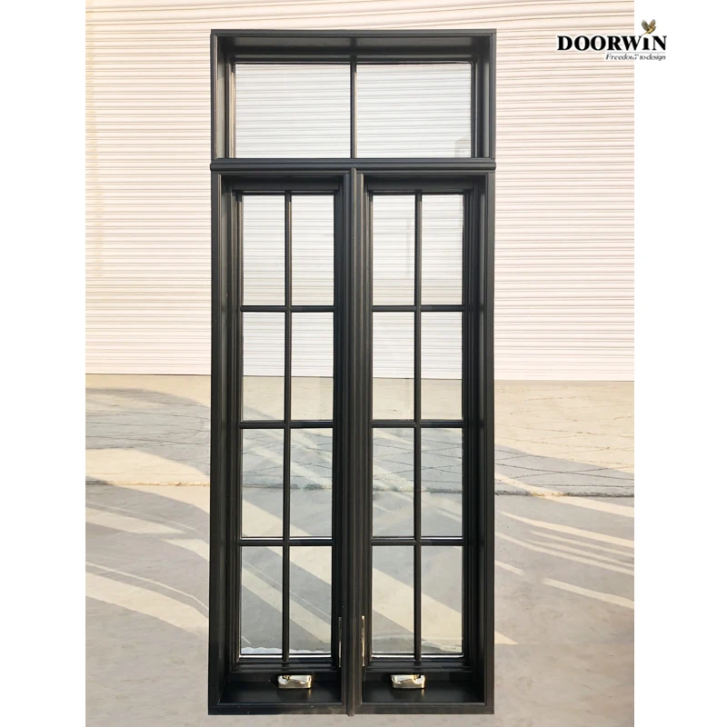 House Window Schuco Yacht Heat Insulation Soundproof American Crank Open Wooden Window Wood Casement Window