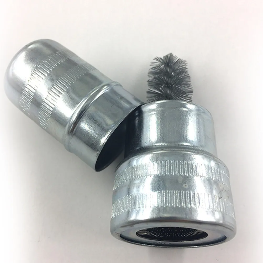 

1 Set Car Terminal Brush Heavy Duty Wire Bristles Contoured Grip Strong Cleaning Tool for Corrosion Removal and