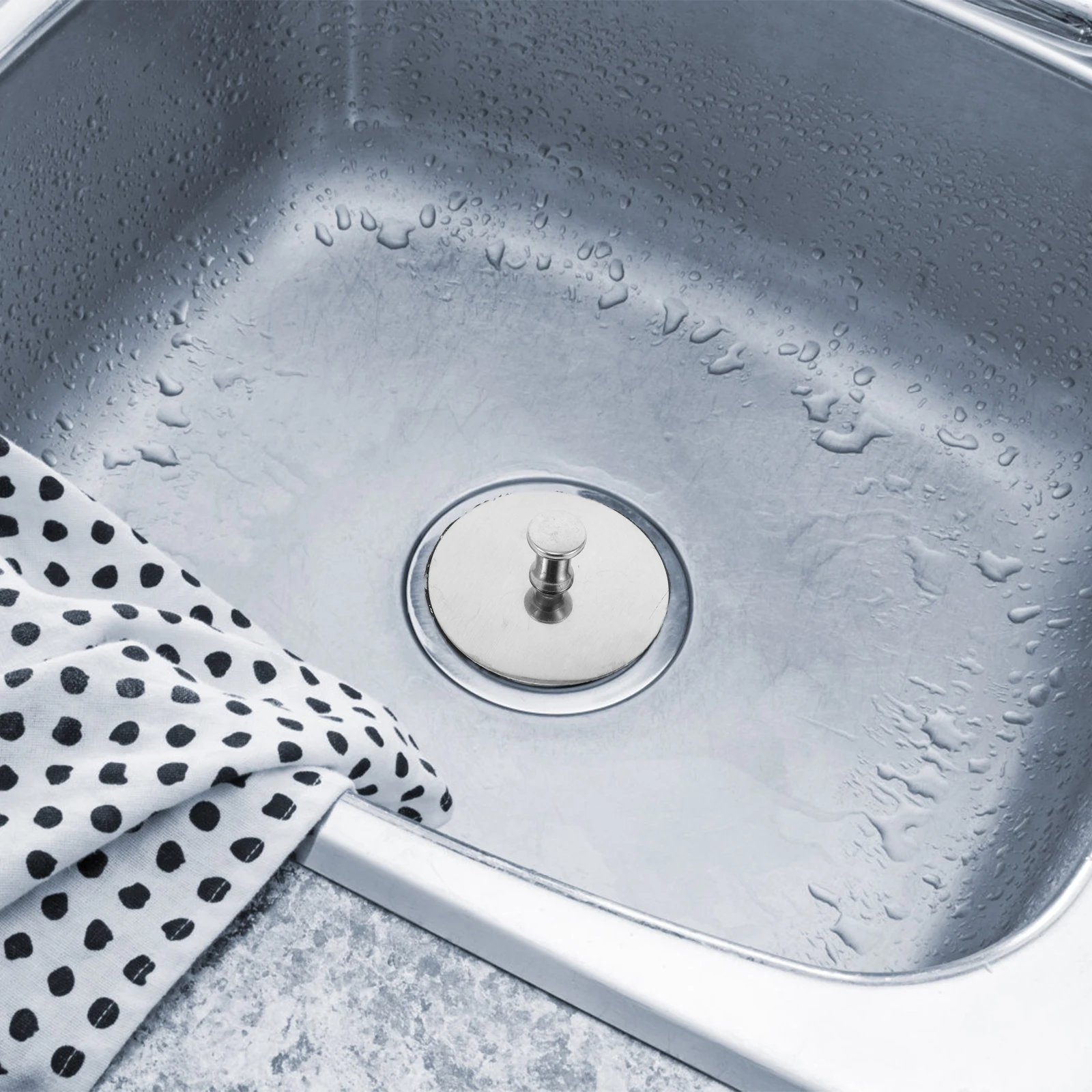 

1pcs For Sink Bathtub Basin Durable Leakproof Fit Easy Install Sink Plug Stopper Kitchen Bath Tub Drain Cover Kitchen Drain