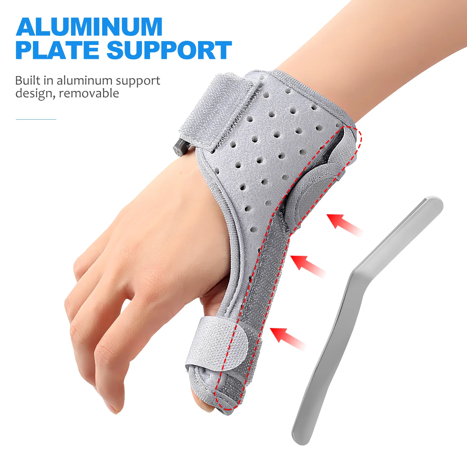 Finger Fixing Band Hand Brace Thumb Men Splint Stabilizer Right Left Women Protector