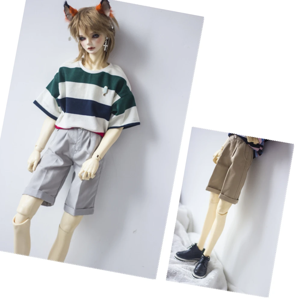 Doll accessories ID75 70cm  Articulated  Ball jointed 1/3  sd10 bjd doll  half pants trousers shorts for girl female boy Bears56