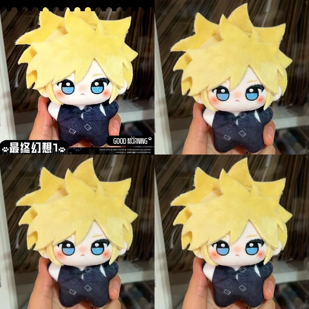 

Final Fantasy 7 Rebirth Anime Merchandise Cloud Strife Starfish Pose Cute Plush Doll Stuffed Animal Printed Toy Gifts