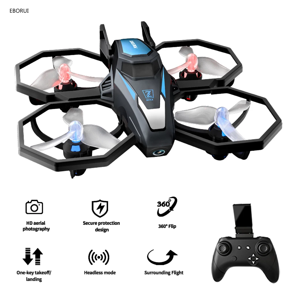 JJRC H118 RC Shuttle Drone WiFi FPV 8K HD Camera with One Key Off/Land Altitude Hold Headless RC Quadcopter Plane RTF Gift Toys