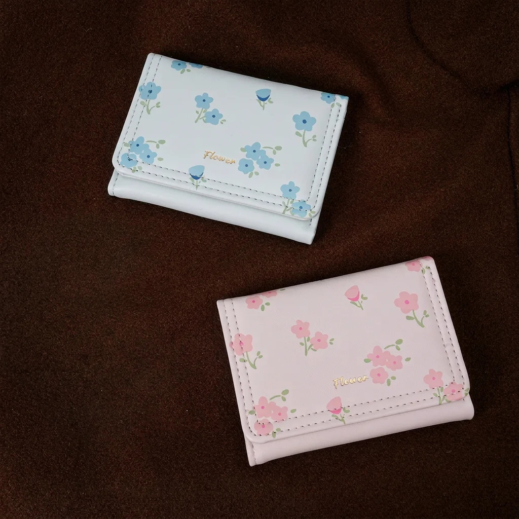 

Compact Wallet Compact Card Holder Wallet Pu Leather Wallet Lightweight For Daily Commuting Organized Storage Outdoor Going Out