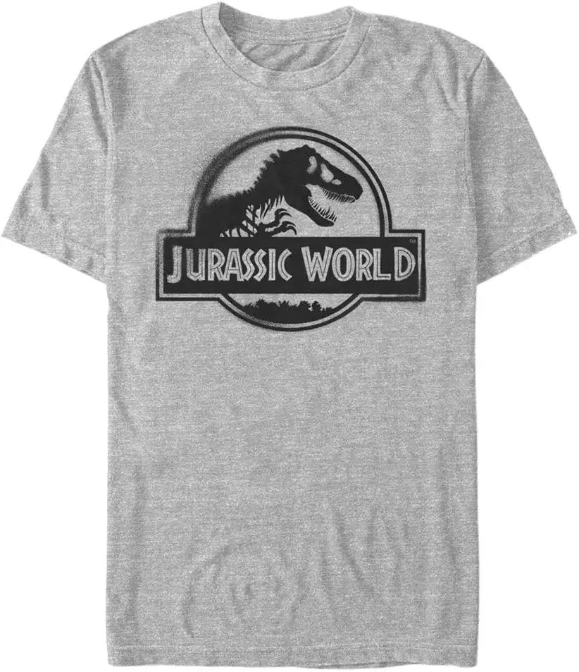 

Jurassic Park Men's Big & Tall Park Logo Spray T-Shirt