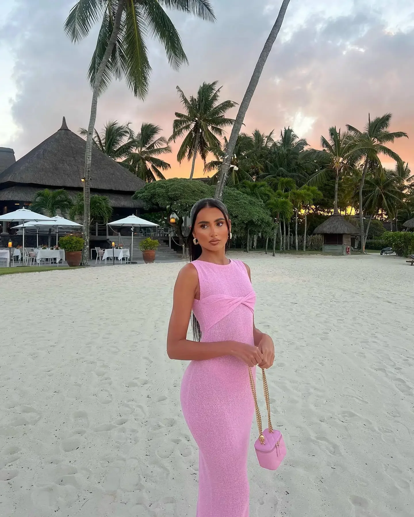 Robe longue plissée à bretelles pour femmes, élégante, Sexy, taille haute, courbée, vacances, plage, soirée, jaune, vert, noir