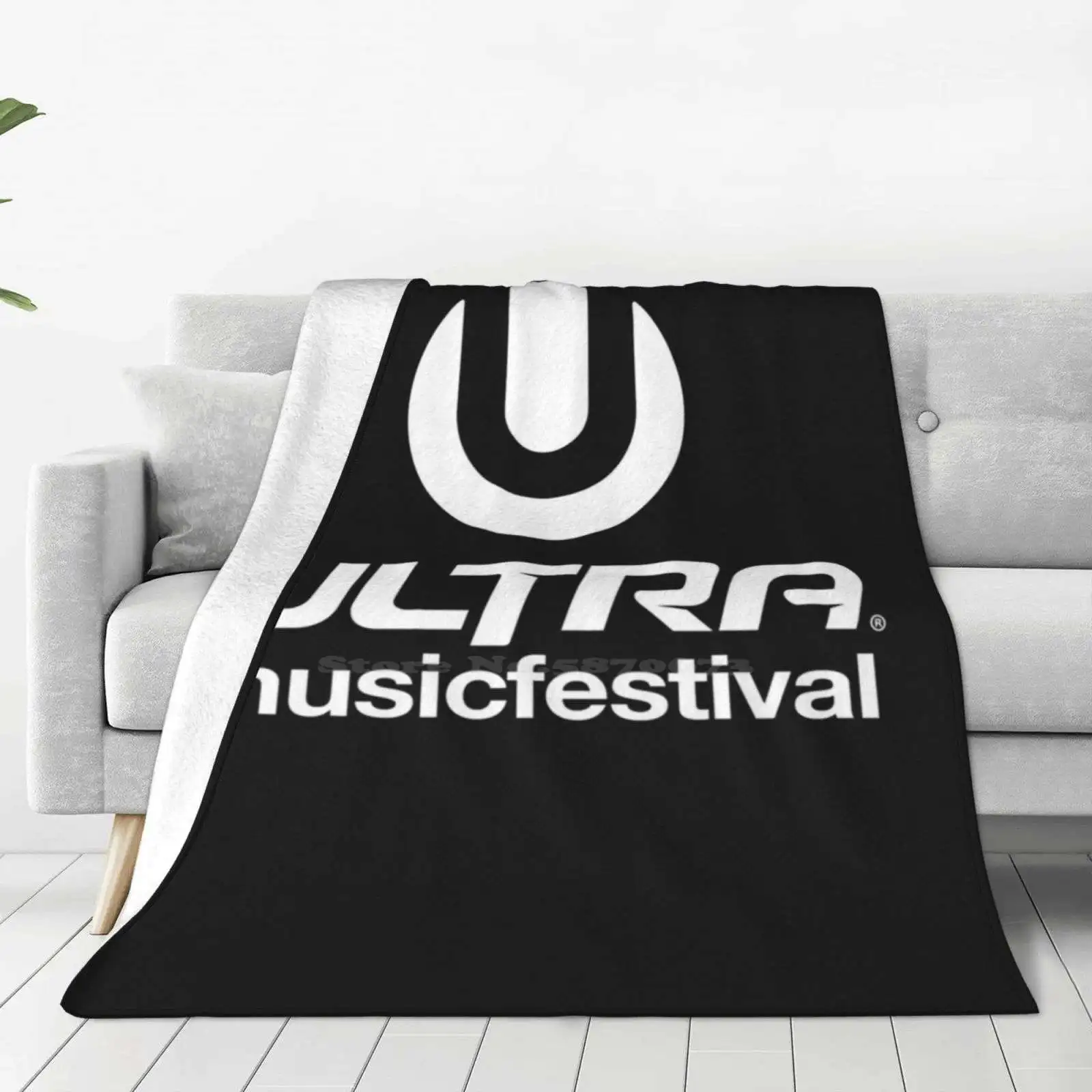 Ultra Super Warm Soft Blankets Throw On Sofa/Bed/Travel Umf Ultra Music Festival Edm Electronic Electro