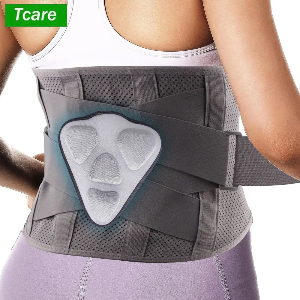 Back Brace with Lumbar Pad, Back Support Belt 3D Lumbar Heavy Lifting, Sedentariness, Lumbar Support for Herniated Disc,Sciatica