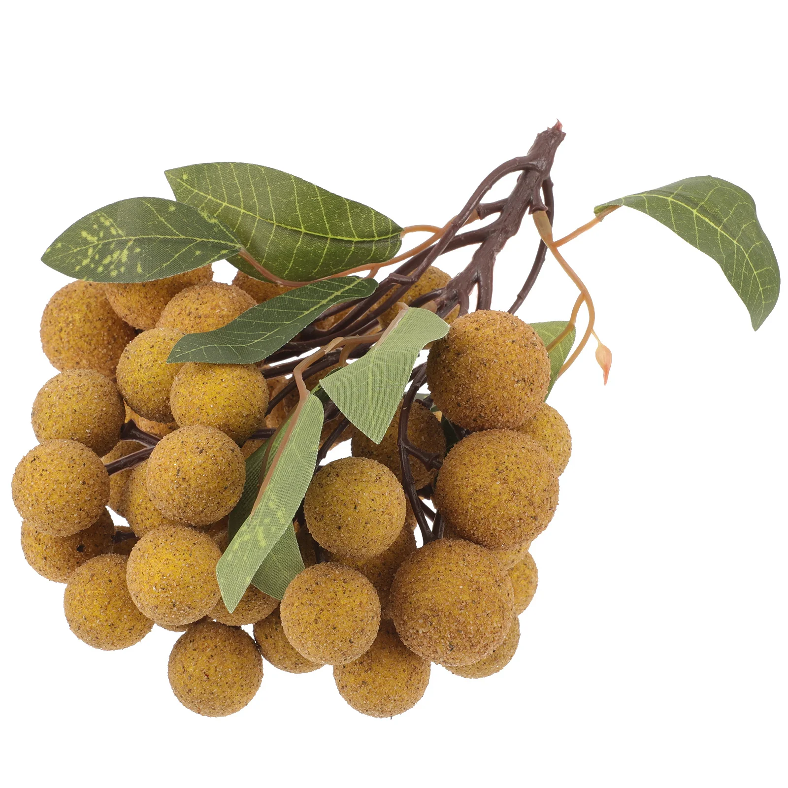 

Simulation Longan Fake Plastic Fruits Prop Supermarket Showcase Decorative Fruit Ornament Artificial Longan Home Decoration
